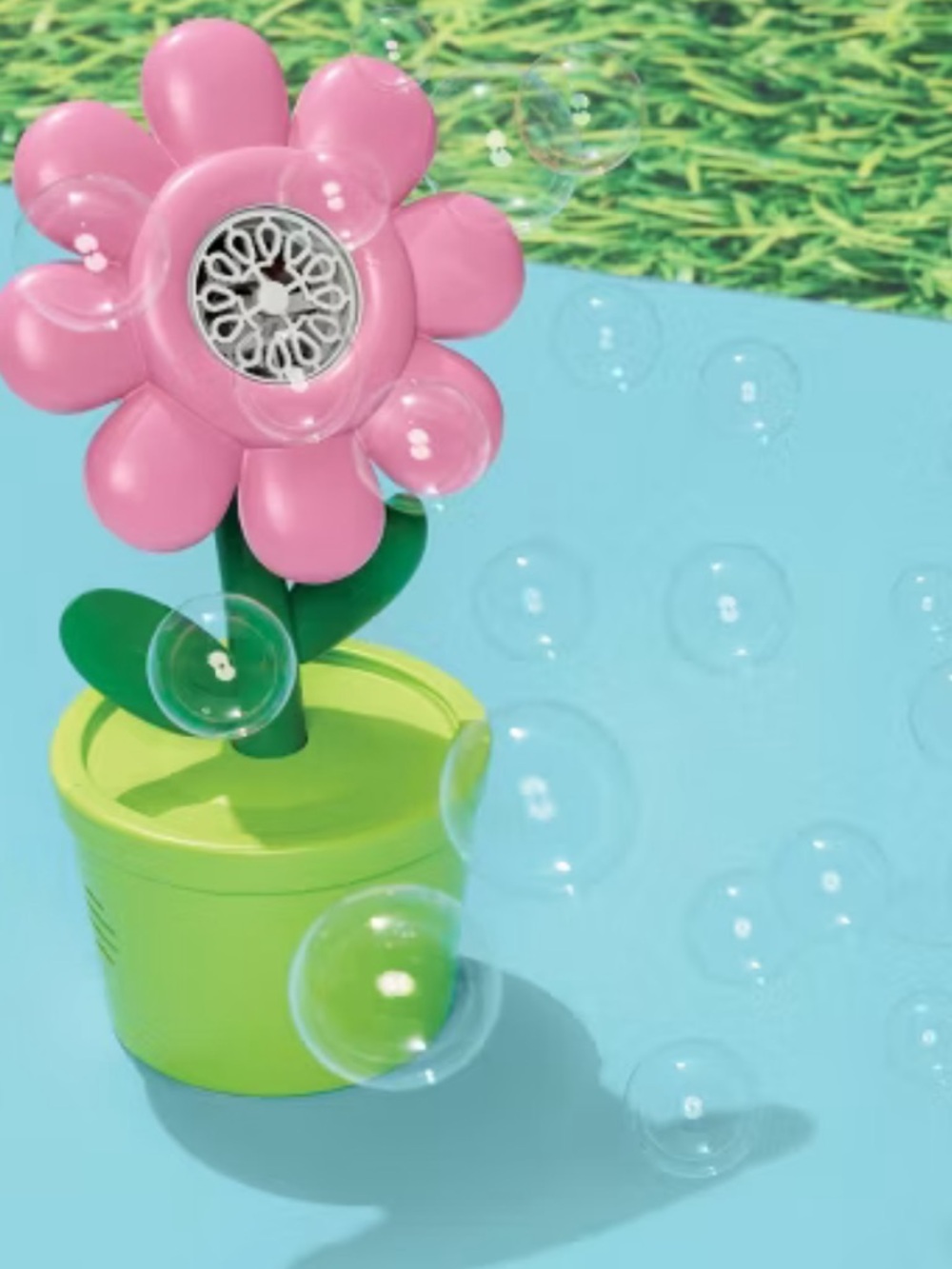 Musical Flower Bubble Maker Bubble Toy - Sun Squad - Picture 2 of 4